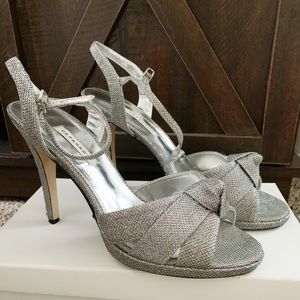 Silver heels